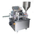 Full Automatic cream filling machine, plastic cup filling